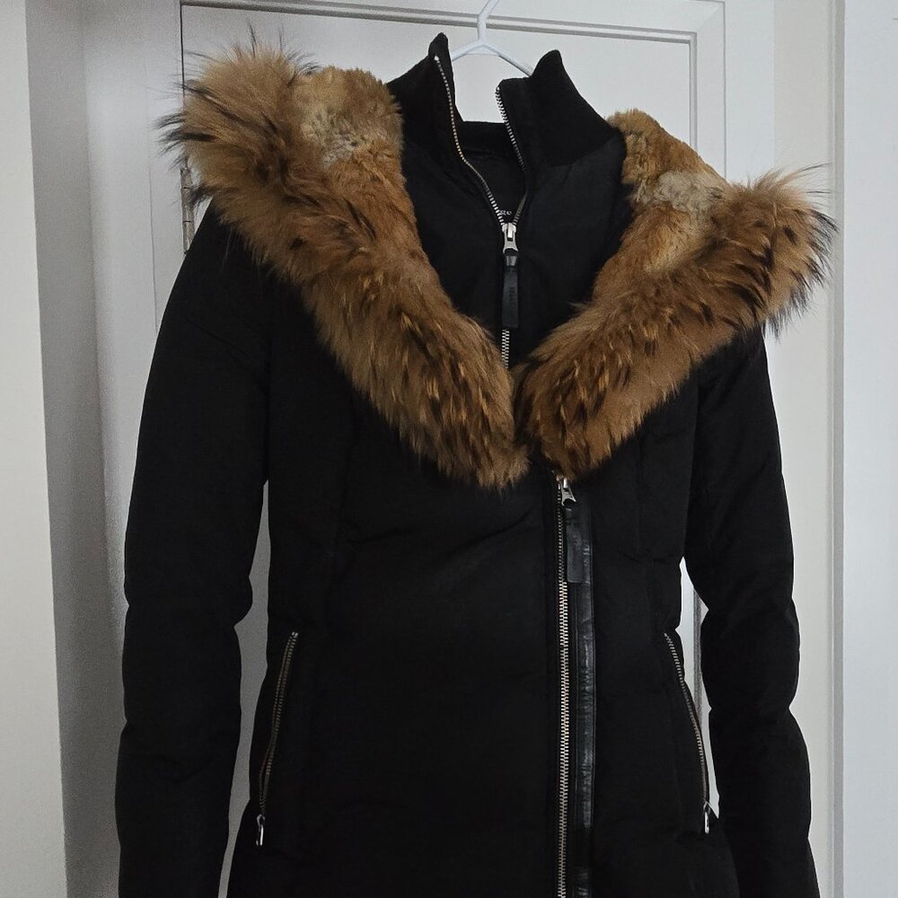 Mackage Adali Winter Coat, Size XS, Black
